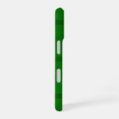 Groen geplakt patroon - iPhone 16 hoesje (Rechterkant)