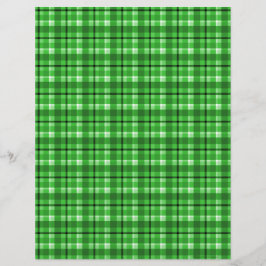 Groen geplakt plakboek