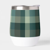 Groen geruit geruit ontwerp (Links)