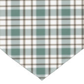 groen geruit licht tartan patroon tafelkleed (Gekanteld)