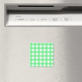 Groen geruit magneet (Insitu (Vaatwasser))