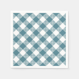 Groen geruite Herfst Pattern Servet