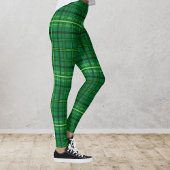 Groen geruite patroon Cool Chic Modern Leggings