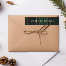 Groen geruite Tartan Buffalo Modern Minimalistisch