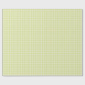 Groen geruite Tartan Kerst XMAS Wrapping Paper Cadeaupapier (Vlak)