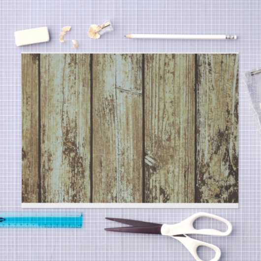 Groen geslepen plankjes van zacht hout tissuepapier (Craft)