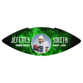 Groen gesorteerd aangepast Football (Paneel)