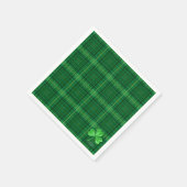 Groen gespeeld met Shamrock Servet (Hoek)