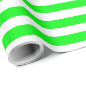 Groen gestreept cadeaupapier (Rol Hoek)