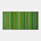 Groen  Gestreept Patroon Art Desk Mat Pad (Voorkant)