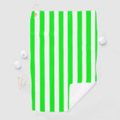 Groen gestreepte golfhanddoek (Insitu)