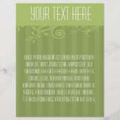 Groen Gestreepte Swirled Flyer (Achterkant)