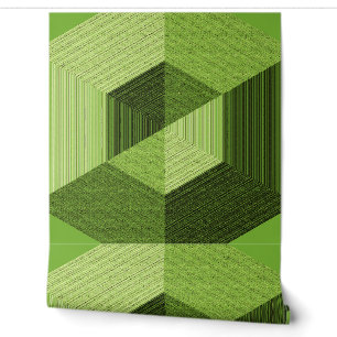 Groen gestructureerd 3D-effect "Ratti_Creative_Art Behang