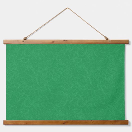 Groen gestructureerd oppervlak met wervelend patro hangend wandkleed (Voorkant)
