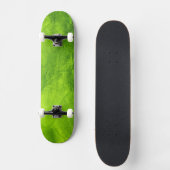Groen gestructureerd persoonlijk skateboard (Voorkant)