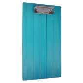 Groen getextureerd wandpatroon met turquoise klembord (Rechts)