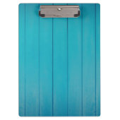 Groen getextureerd wandpatroon met turquoise klembord (Voorkant)
