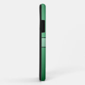 Groen glanzend roestvrij staal Case-Mate iPhone case (Achterkant/rechts)