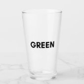 groen glas (Voorkant)
