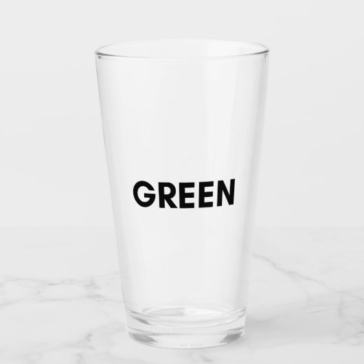 groen glas (Voorkant)
