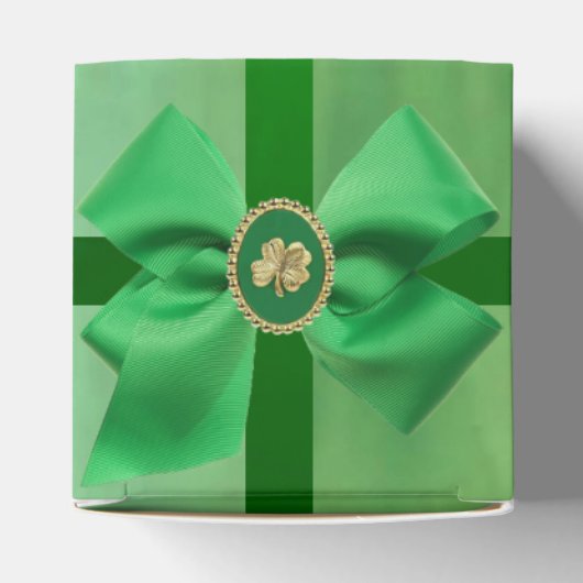 Groen Glas in lood Bedankdoosjes (Bovenkant)