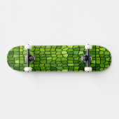 Groen glasdesign skateboard (Horizontaal)