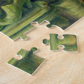 "Groen glaswerk" Legpuzzel (Zijkant)