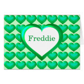 Groen glazen hartritme (Voorkant Horizontaal)