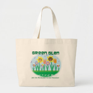 Groen glen Flora Organic Tas