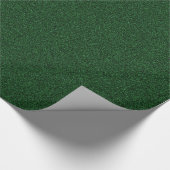 Groen Glitter Holiday Wrapping Paper Cadeaupapier (Hoek)