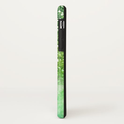 Groen glitter, marmer, persoonlijk Case-Mate iPhone case (Achterkant/links)