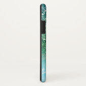 Groen glitter, marmer, persoonlijk Case-Mate iPhone case (Achterkant/rechts)