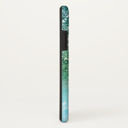 Groen glitter, marmer, persoonlijk Case-Mate iPhone case (Achterkant/rechts)