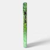Groen glitter, marmer, persoonlijk Case-Mate iPhone case (Achterkant / Links)