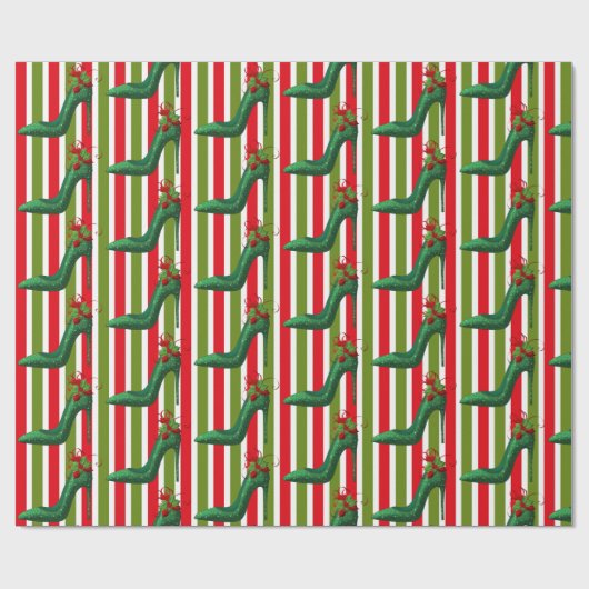 Groen glitterpapier met vulling cadeaupapier (Vlak)