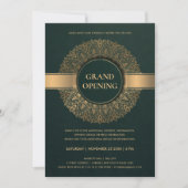 GROEN GOLD CLASSIC MANDALA GRAND OPENING KAART (Voorkant)