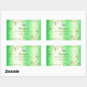 Groen Gold  etiket met Logo (Vel)
