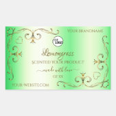 Groen Gold  etiket met Logo (Voorkant)