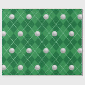 Groen golf cadeauverpakkings papier (Vlak)