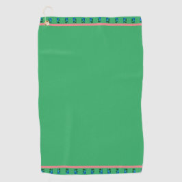 Groen Golfhanddoek