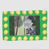 Groen Golfontwerp, Golfhanddoek (Horizontaal)