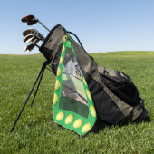 Groen Golfontwerp, Golfhanddoek (Groen)
