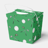 Groen golfpatroon bedankdoosjes (Achterkant)