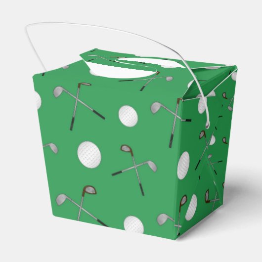 Groen golfpatroon bedankdoosjes (Achterkant)