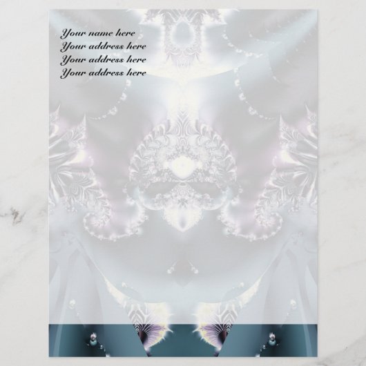 groen gordijn briefhoofd ontwerp (Voorkant)