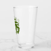 Groen Gotisch Revival Leeuwenglas Glas (Links)
