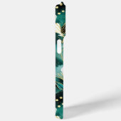 Groen Goud Abstract Case-Mate iPhone Case (Achterkant / Rechts)