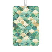 Groen Goud Abstract Luchtverfrisser (Achterkant)