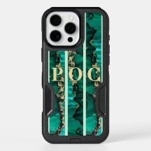 Groen Goud Abstract Monogram