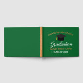 Groen Goud Afstuderen Autograph Keepsake 2025 Gastenboek (Volledig)